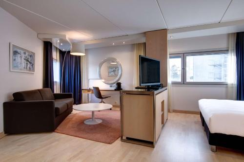 Habitación Familiar del hotel Radisson Blu Airport , Oslo Gardermoen. Foto 4