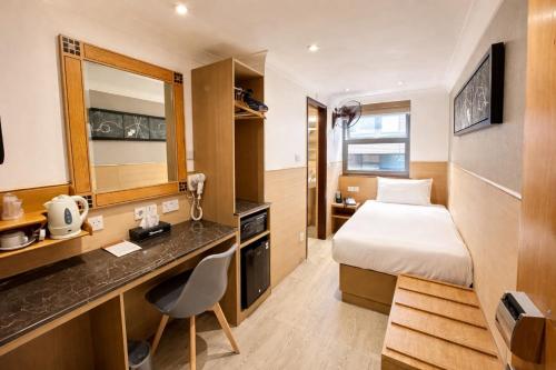 Habitación Individual del hotel Eurotraveller Express. Foto 4