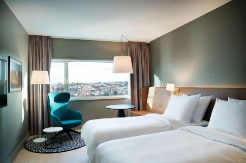 Habitación Superior con vistas al lago del hotel Radisson Blu Atlantic , Stavanger