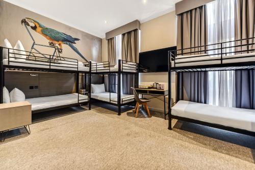 Habitación Cuádruple Superior del hotel Heeton Concept Kensington. Foto 3