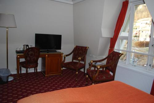 Standard Double Room with railway view del hotel Fleischer's. Foto 9