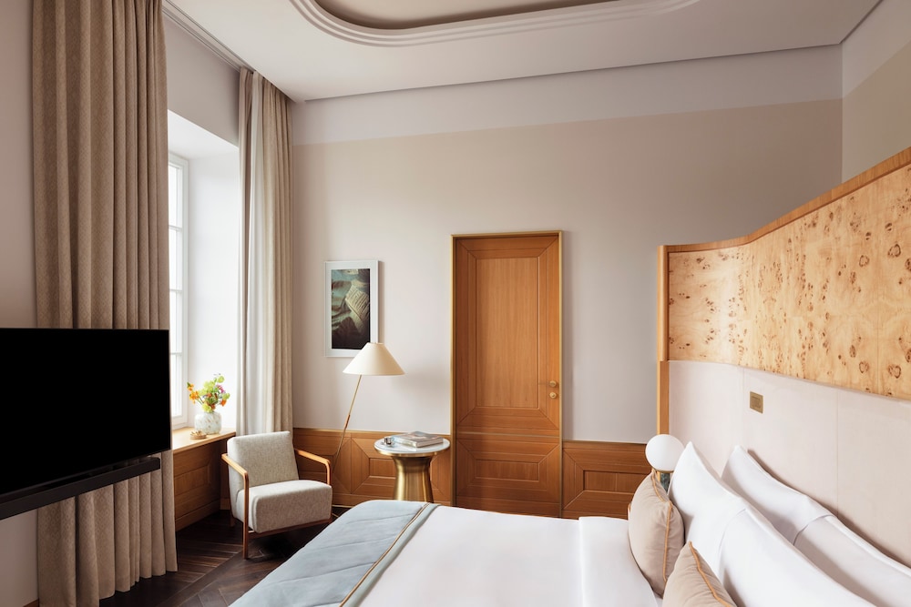 Habitación Deluxe, 1 cama de matrimonio grande del hotel Raffles Europejski Warsaw