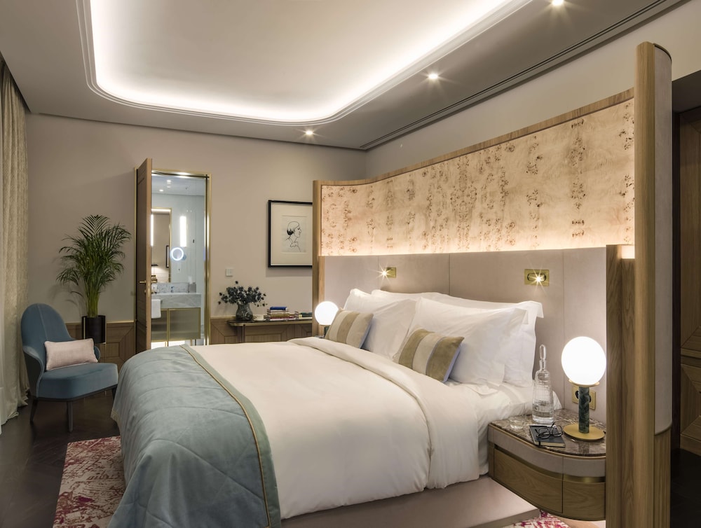 Habitación Deluxe, 1 cama de matrimonio grande del hotel Raffles Europejski Warsaw. Foto 3