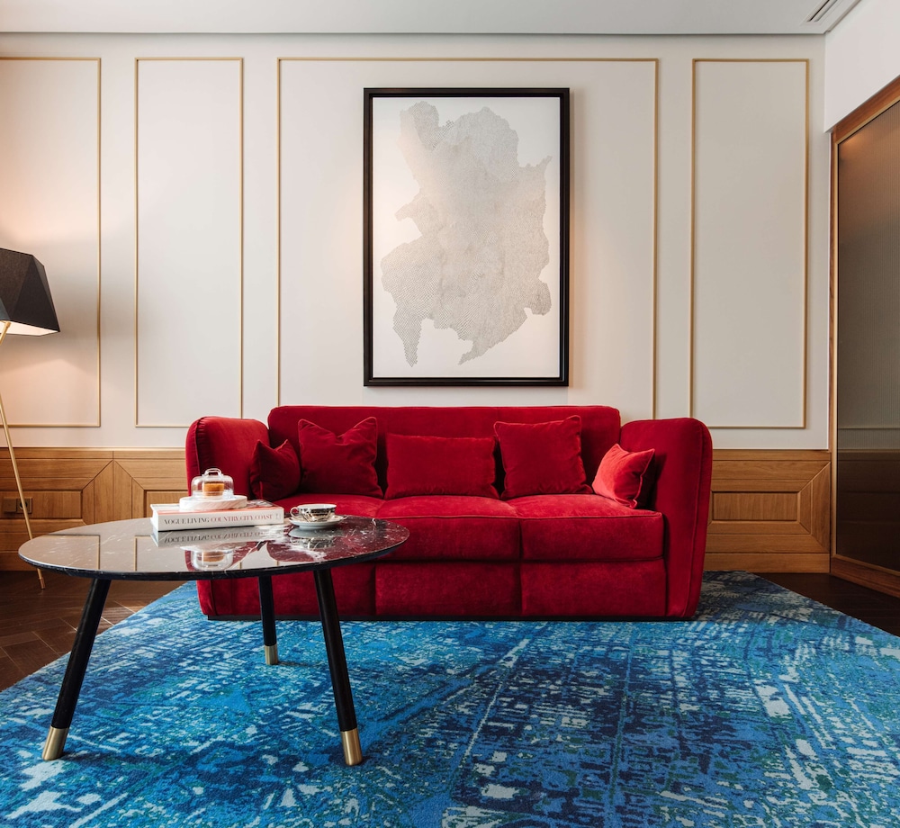 Suite ejecutiva, 1 cama de matrimonio grande del hotel Raffles Europejski Warsaw. Foto 4