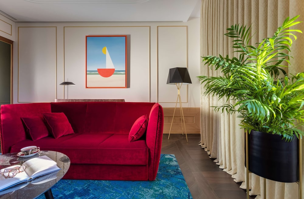 Suite ejecutiva, 1 cama de matrimonio grande del hotel Raffles Europejski Warsaw. Foto 7