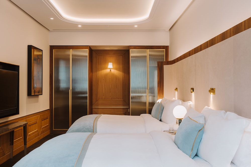 Suite ejecutiva, 2 camas de matrimonio del hotel Raffles Europejski Warsaw. Foto 1