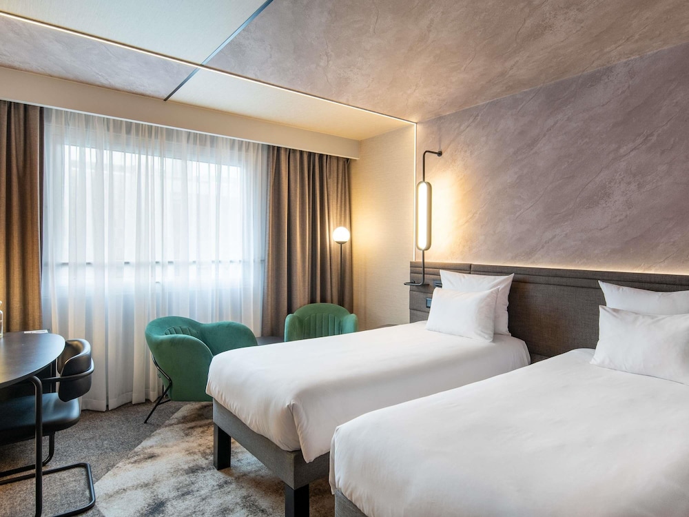Habitación estándar con 2 camas individuales, 2 camas individuales del hotel Novotel Warszawa Centrum. Foto 4