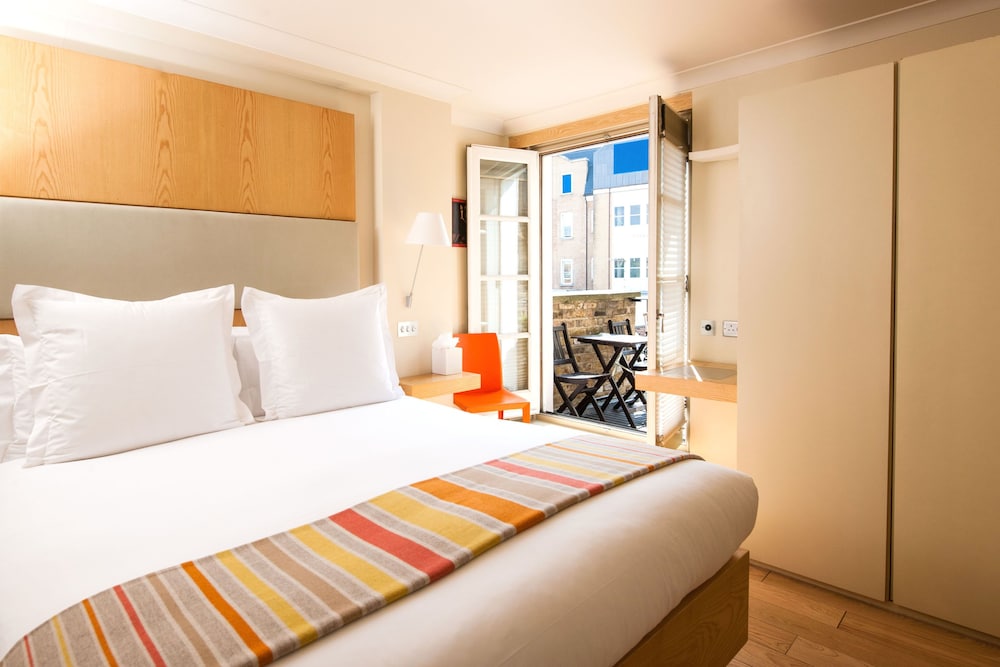 Habitación ejecutiva doble, 1 cama de matrimonio grande, balcón del hotel Sydney House Chelsea. Foto 1