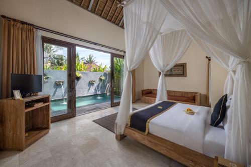 Villa con 2 dormitorios y piscina privada del hotel The Sankara Resort By Pramana. Foto 4