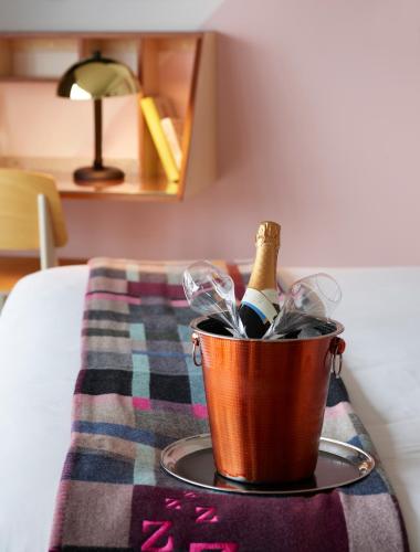 Habitación - 1 cama grande - Azotea del hotel Marrable's. Foto 3