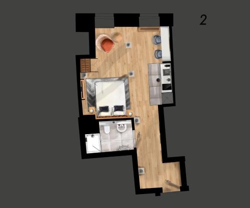 Apartamento Estudio en sótano del hotel Suffolk Lane by Blueprint Living. Foto 5