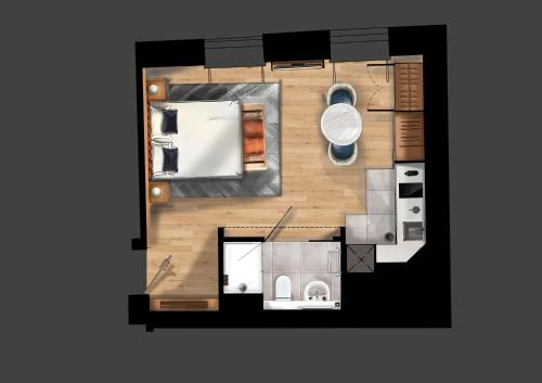 Apartamento Estudio del hotel master Cannon London. Foto 12