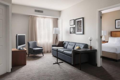 Suite de 2 dormitorios del hotel Residence Inn Poughkeepsie