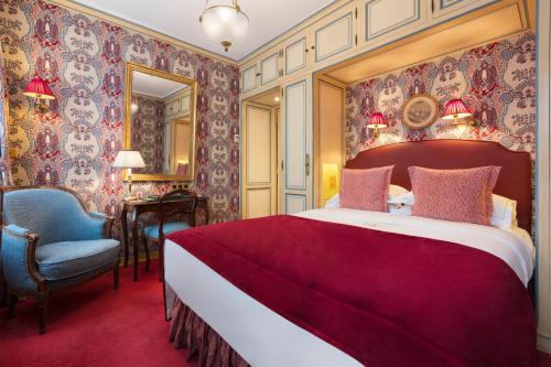 Habitación Doble Clásica del hotel Duc De Saint-Simon Saint Germain. Foto 7