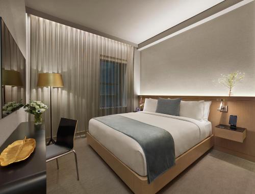 Alojamiento Deluxe adaptado para personas con discapacidad - 1 cama extragrande del hotel The Knickerbocker