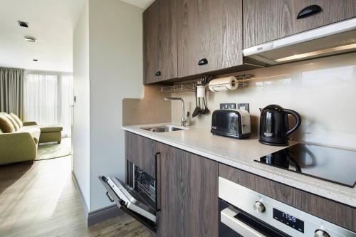 Suite Estudio Deluxe - 2 camas dobles del hotel Residence Inn by Marriott London Tower Bridge. Foto 1