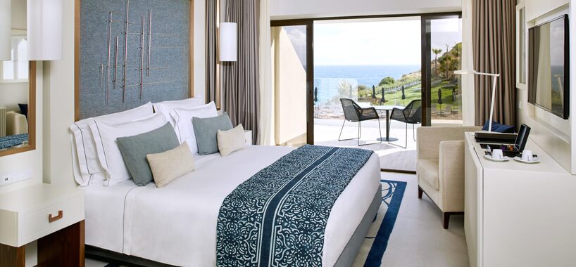 Habitación doble Vista Mar Lujo del hotel Tivoli Carvoeiro Algarve Resort