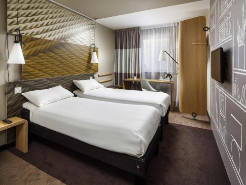 Habitación Doble Sweet - 2 camas del hotel Ibis London Barking. Foto 1