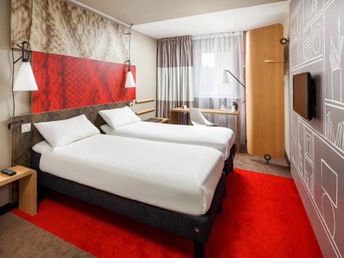 Habitación Doble Sweet - 2 camas del hotel Ibis London Barking. Foto 6