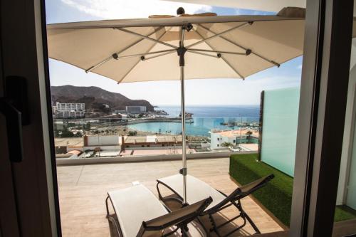 Premium Studio Terrace Sea View del hotel Ig Nachosol Premium Apartments By Servatur - Adults Only. Foto 8