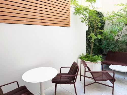 Suite con terraza del hotel Le Mathurin. Foto 9