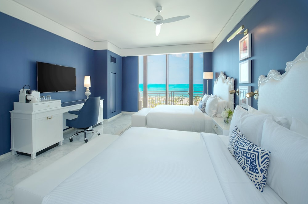 Habitación, 2 camas de matrimonio, vistas al mar del hotel Grand Hyatt Baha Mar. Foto 3