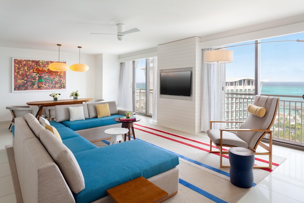 Habitación Deluxe, 1 habitación, vistas al mar (Residence, 1 King bed, West Tower) del hotel Grand Hyatt Baha Mar. Foto 3