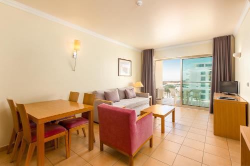 Apartamento de 1 dormitorio con vistas al interior del hotel Hotel Dunamar