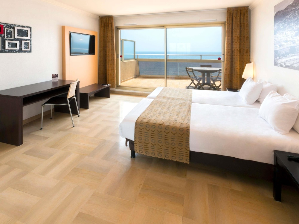 Habitación tipo estudio con vistas al mar del hotel Adagio Nice Promenade Des Anglais. Foto 4