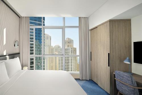 Residencia de 1 dormitorio con balcón del hotel Intercontinental Dubai Marina, An Ihg. Foto 2