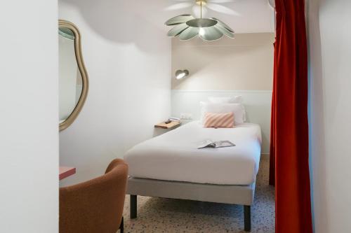 Habitación Individual Estándar con ducha del hotel Des Canettes