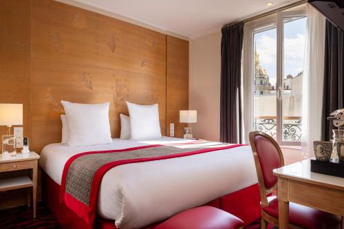 Habitación Romántica con vistas a Los Inválidos del hotel Du Muguet