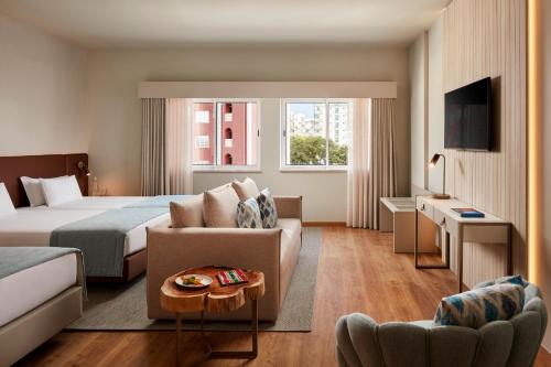 Habitación Superior con vistas a la ciudad del hotel Dom Jose Beach