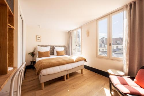 Habitación Doble Deluxe del hotel de la Gaîté. Foto 4