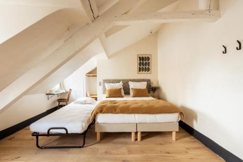 Habitación Triple de lujo del hotel de la Gaîté. Foto 17