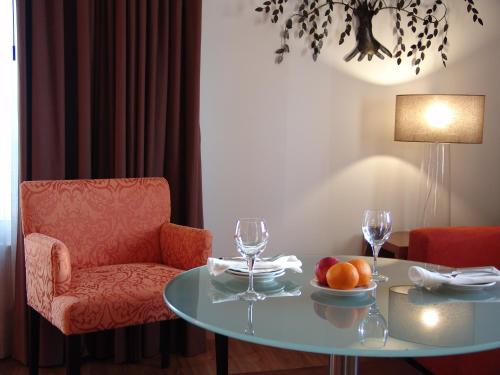 Suite con vistas al mar del hotel Quarteira Sol