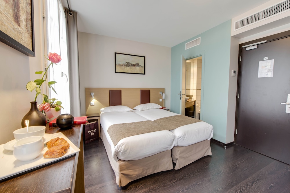 Habitación superior con 1 cama doble o 2 individuales del hotel Source Hotel