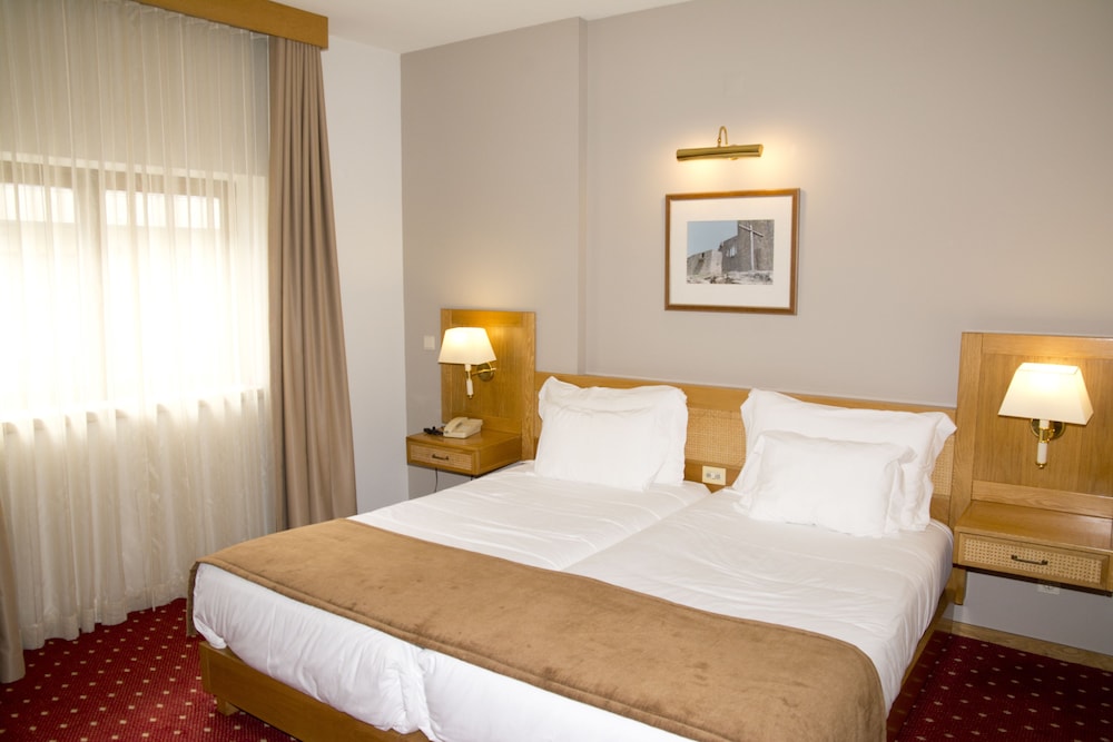 Habitación con 1 cama doble o 2 individuales del hotel Rainha D. Amelia, Arts and Leisure