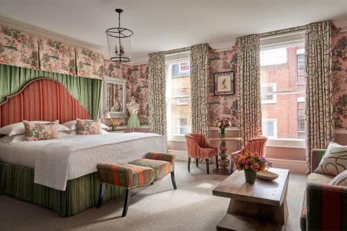 Suite Junior Deluxe del hotel Covent Garden Hotel, Firmdale Hotels