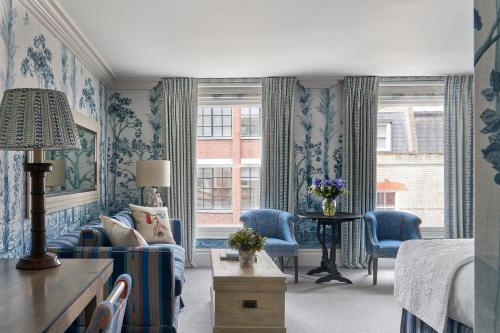 Suite Junior Deluxe del hotel Covent Garden Hotel, Firmdale Hotels. Foto 2