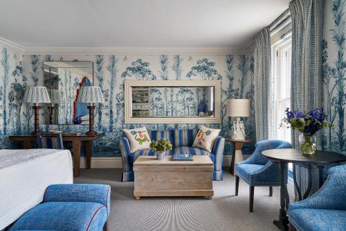 Suite Junior Deluxe del hotel Covent Garden Hotel, Firmdale Hotels. Foto 3
