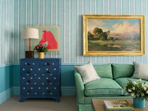 Suite Junior Deluxe del hotel Covent Garden Hotel, Firmdale Hotels. Foto 2