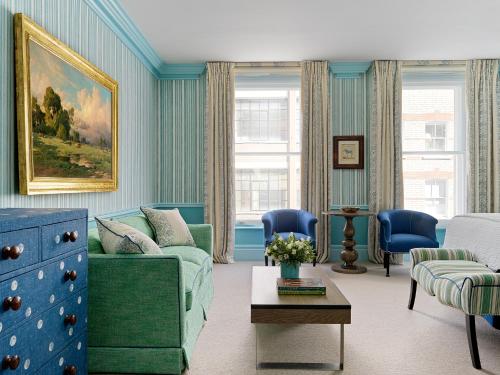 Suite Junior Deluxe del hotel Covent Garden Hotel, Firmdale Hotels. Foto 5