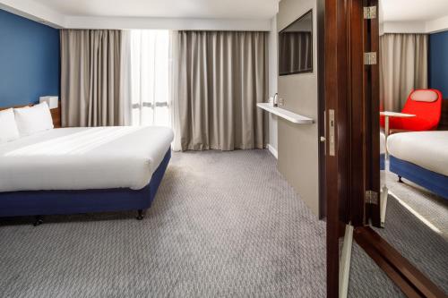 Habitación Doble con desayuno caliente gratuito - Adaptada para personas de movilidad reducida del hotel Holiday Inn Express Londres - ExCeL