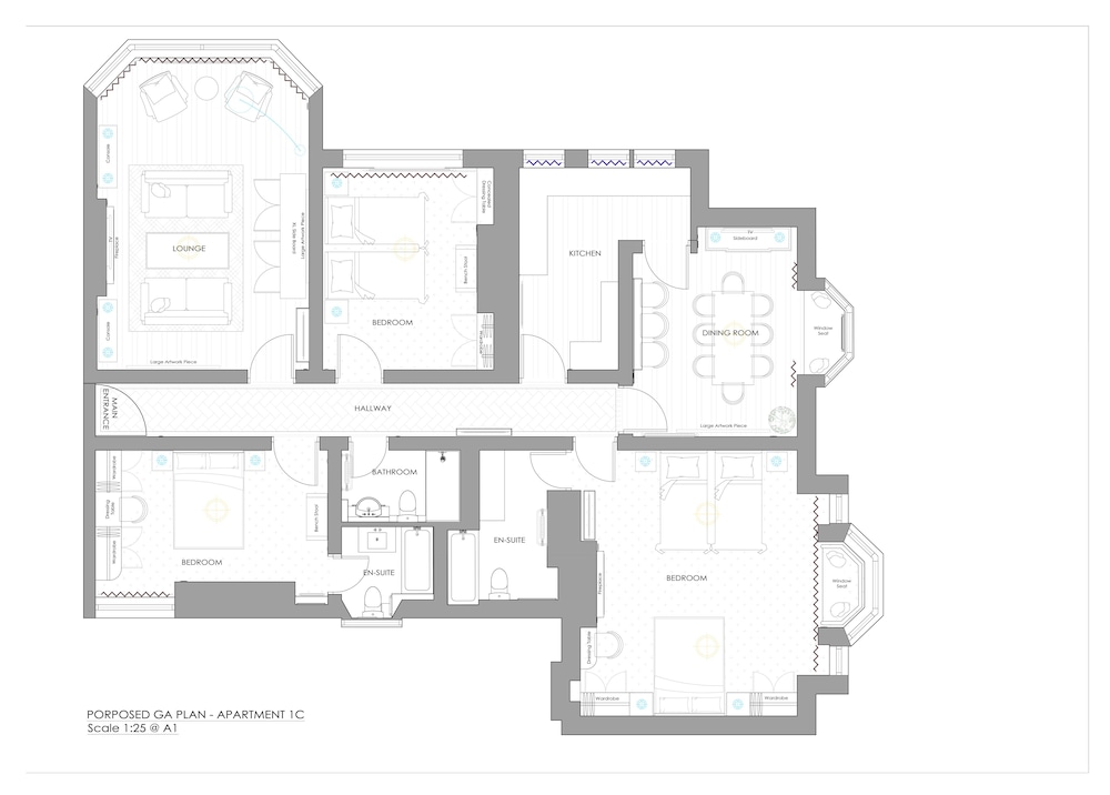 Apartamento, 3 habitaciones, 3 baños del hotel No 1 The Mansion Apartments By Mansley. Foto 31