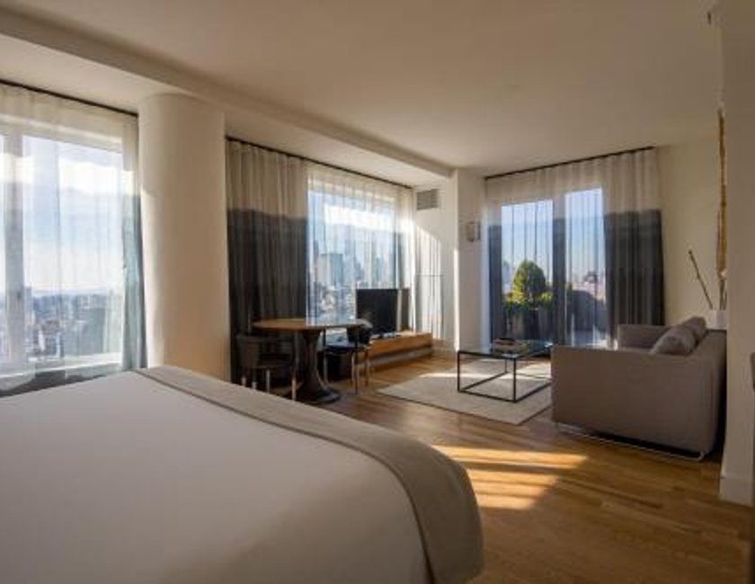 Suite Estudio Deluxe con cama extragrande y vistas a la ciudad - No fumadores del hotel Indigo Lower East Side New York. Foto 1