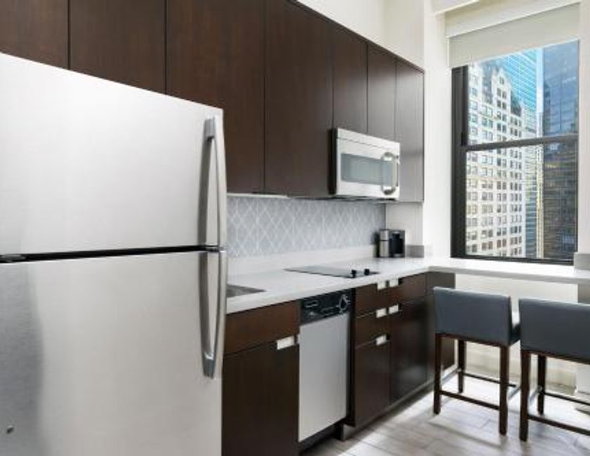 Estudio Esquinero Maiden Lane con 2 camas grandes - Planta baja del hotel Residence Inn by Marriott New York Downtown Manhattan/World Trade Center Area. Foto 2