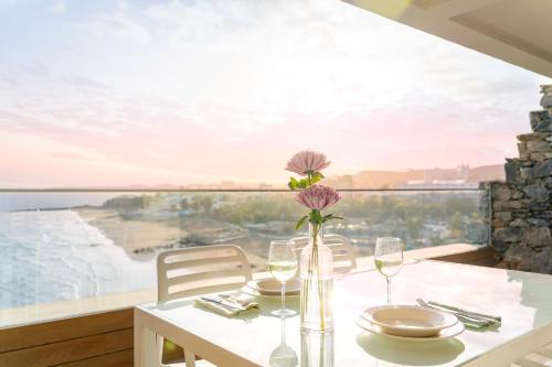 Apartamento de 1 dormitorio con vistas al mar del hotel Buganvilla