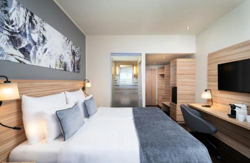 Habitación Doble Superior del hotel Leonardo Vienna Hauptbahnhof. Foto 4