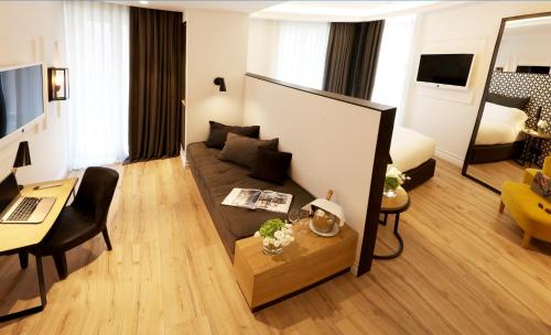 Junior suite del hotel Serras Barcelona. Foto 1